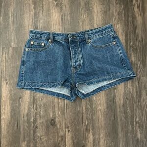 Parke Denim Mini Shorts